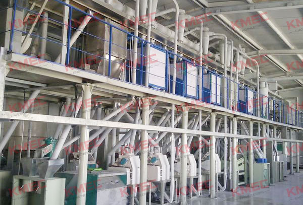 100TPD maize/corn flour mill