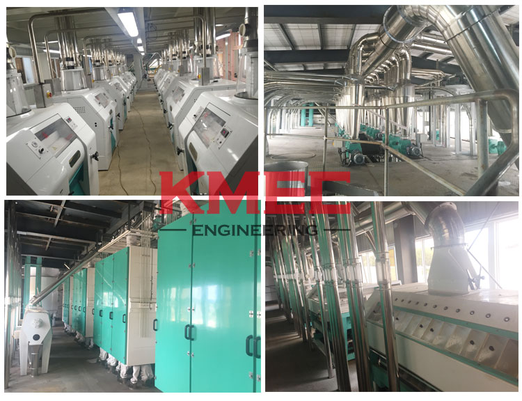 160tpd automatic wheat flour plant milling workshop