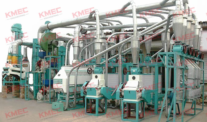 20TPD maize flour and grints 

milling unit 