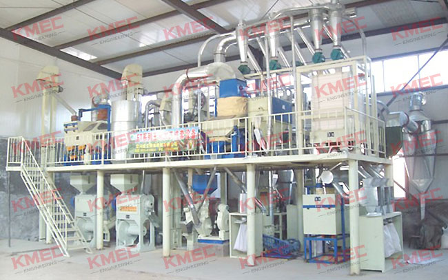 40TPD maize flour milling plant