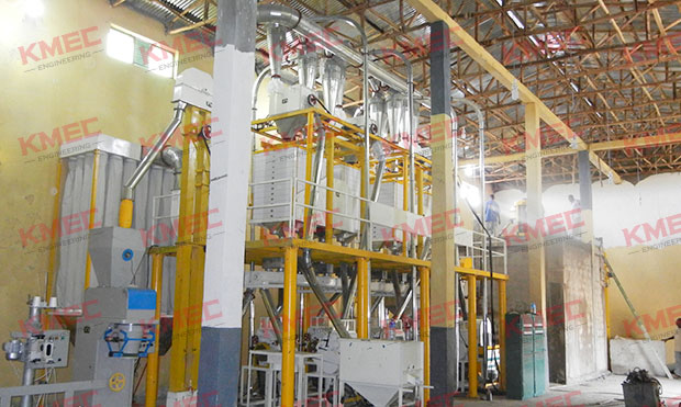 40tpd wheat flour milling plant