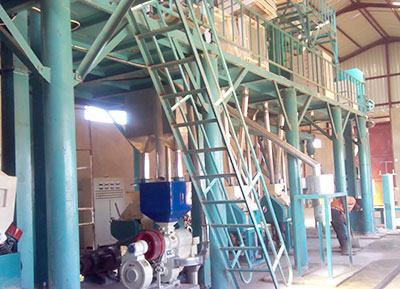 50TPD maize flour plant in Zambia