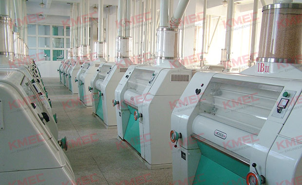 500tpd wheat flour production mill