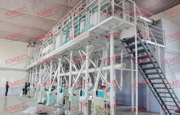 80TPD maize/corn flour mill