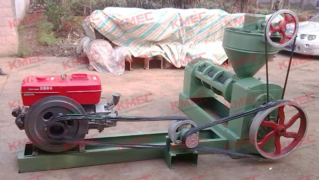 oil press with generator