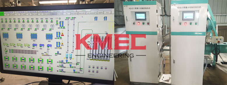 plc control wheat flour plant