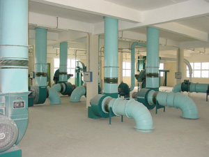 low pressure centrifugal fans system