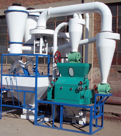 flour milling machinery system