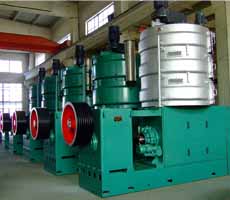 workshop of oil pressing