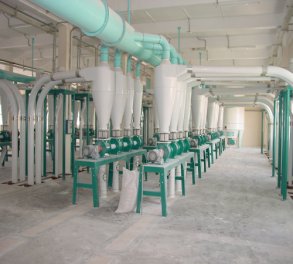 500t complete wheat flour mill project